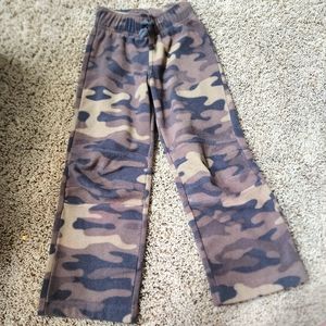 *nd Carter's sz 5 microfleece cozie camo pants